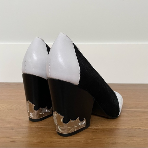 TOGA PULLA Contrast Metal Detailed Wedge Pump EU39 - Picture 4 of 11